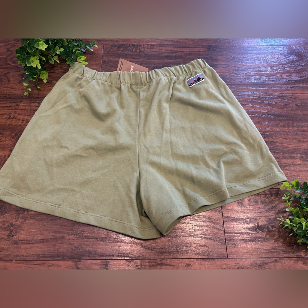 NWT 🍃WOMENS PATAGONIA Regenerative Organic Certified Cotton Essential Shorts - Picture 5 of 6